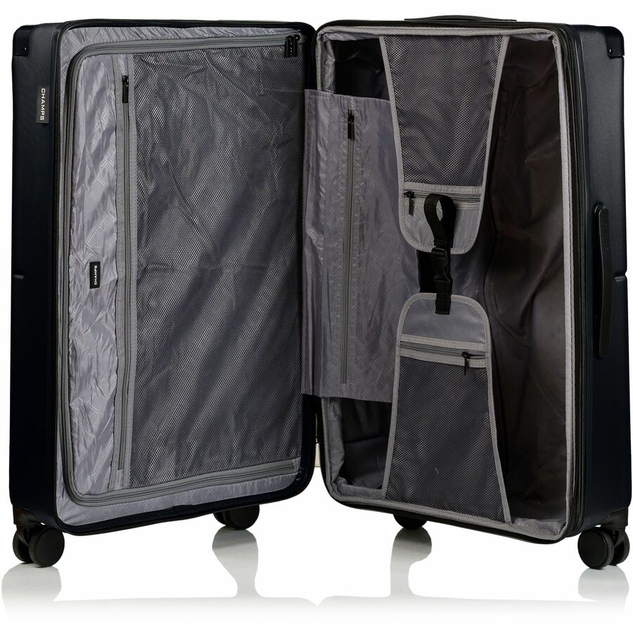 Alternate-Image10 Image for Earth Collection - 3-piece Hardside Luggage set - Black