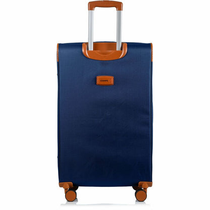 Alternate-Image4 Image for CHAMPS Classic Collection - 3-piece Softside Luggage set - Navy