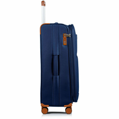 Alternate-Image7 Image for CHAMPS Classic Collection - 3-piece Softside Luggage set - Navy