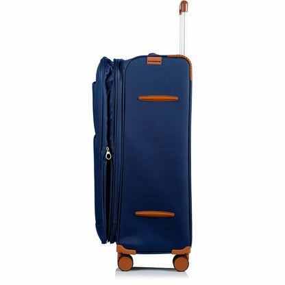 Alternate-Image10 Image for CHAMPS Classic Collection - 3-piece Softside Luggage set - Navy