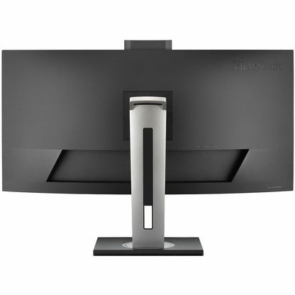 Rear Image for ViewSonic VG3457CV 34 Inch Ultrawide QHD 1440p Curved Video Conferencing Docking Monitor with Windows Hello Compatible IR Webcam, Advanced Ergonomics, and 100W USB C for Home and Office