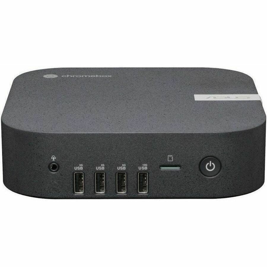 Top Image for Asus Chromebox 5a CHROMEBOX5A-SC081UN Chromebox - Intel Celeron 7305 - 8 GB - 128 GB SSD - Mini PC - Eco Black