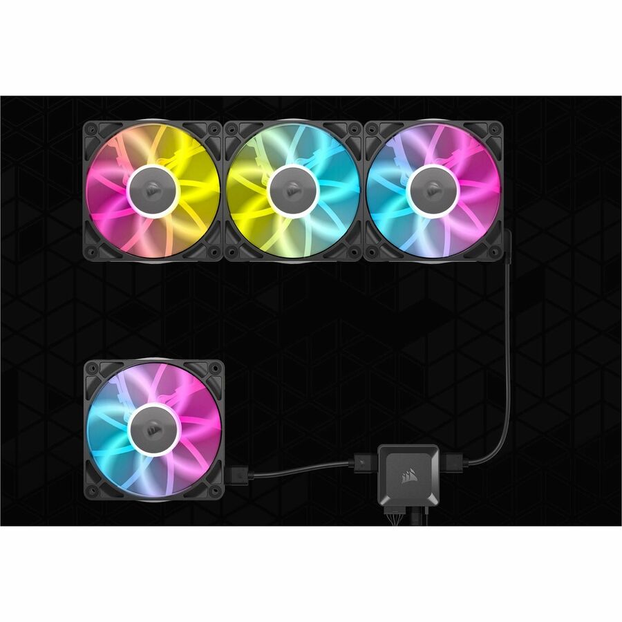Alternate-Image4 Image for Corsair iCUE RX120 RGB Cooling Fan - 1 Pack