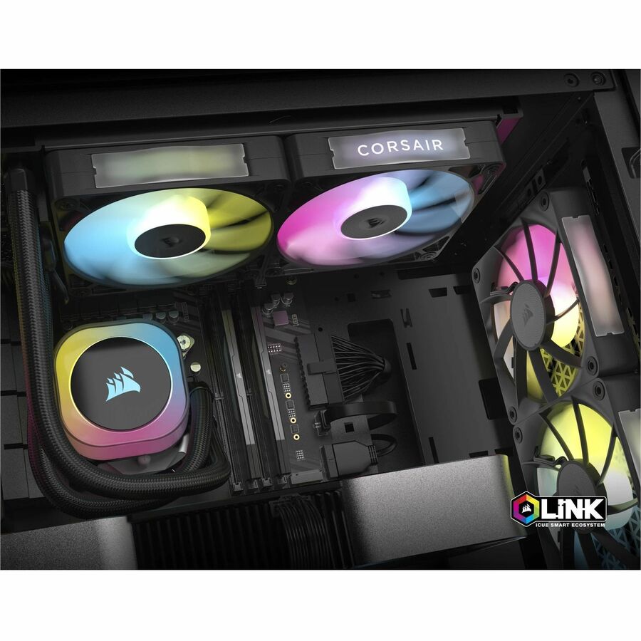 Alternate-Image3 Image for Corsair iCUE RX120 RGB Cooling Fan - 1 Pack
