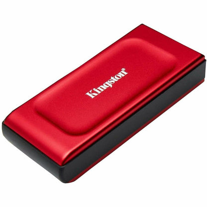 Alternate-Image1 Image for Kingston XS1000 1 TB Portable Solid State Drive - External - Red
