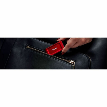 Alternate-Image4 Image for Kingston XS1000 1 TB Portable Solid State Drive - External - Red