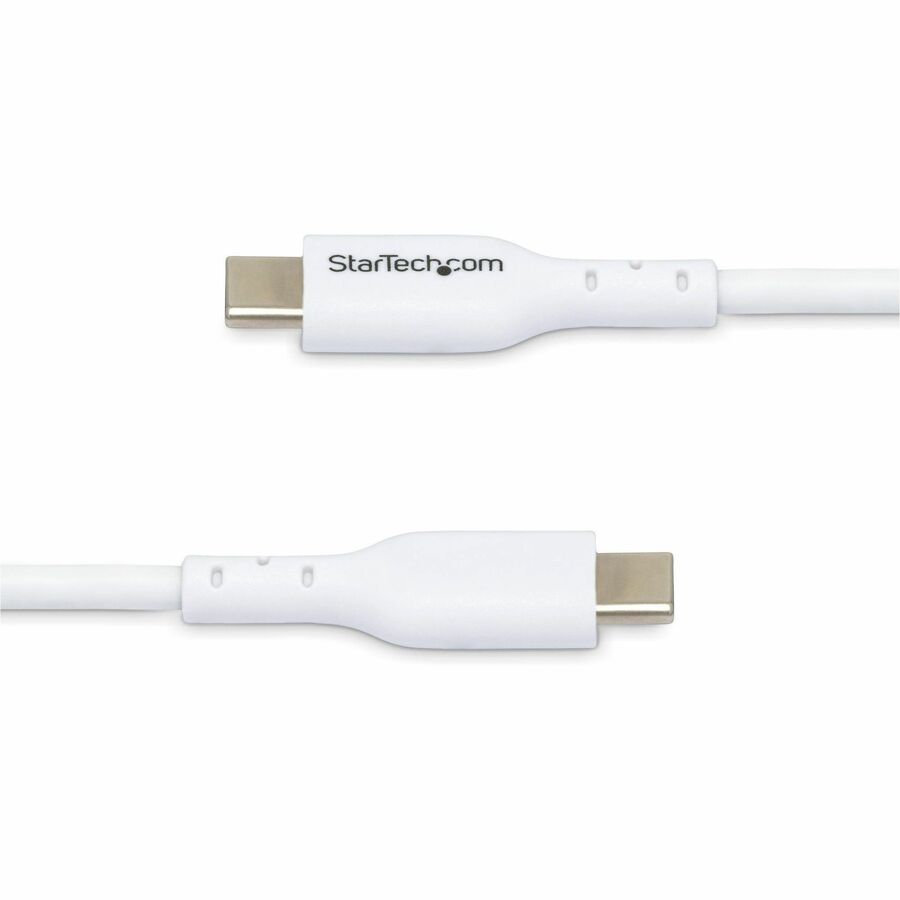 Alternate-Image6 Image for StarTech 2-Pack 6ft (1.8m) USB-C Charging Cable, Charge & Sync, 60W (3A) PD, USB 2.0 Laptop Charger Cable, TPE Jacket, Charging Cord