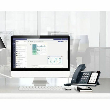 Alternate-Image5 Image for Yealink IP Phone - Corded - Bluetooth, Wi-Fi - Wall Mountable, Desktop - Classic Gray