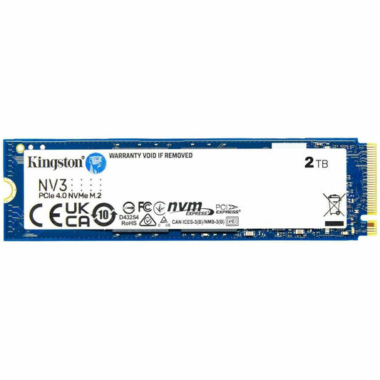 Main Image for Kingston NV3 2 TB Solid State Drive - M.2 2280 Internal - PCI Express NVMe (PCI Express NVMe 4.0 x4)