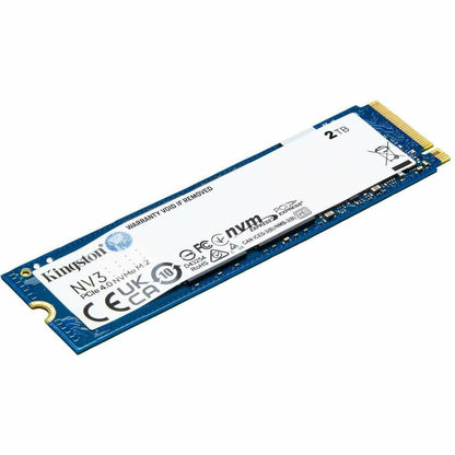 Alternate-Image1 Image for Kingston NV3 2 TB Solid State Drive - M.2 2280 Internal - PCI Express NVMe (PCI Express NVMe 4.0 x4)