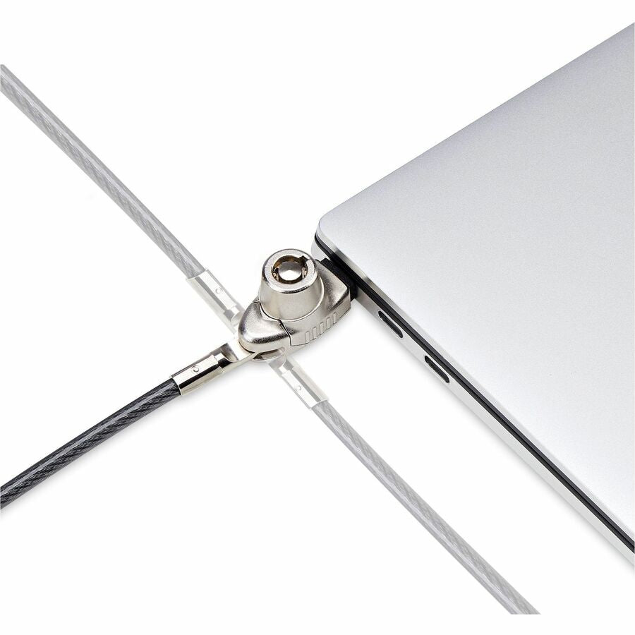 Alternate-Image5 Image for StarTech Slim Lock Noble Wedge&reg; Slot Compatible, 5ft (1.5m) Keyed Locking Cable, Anti-Theft Security For Laptop/Notebook Computer, TAA