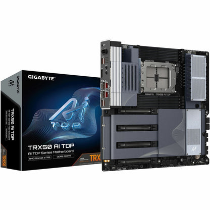 Main Image for GIGABYTE Ultra Durable TRX50 AI TOP Gaming Desktop Motherboard - AMD TRX50 Chipset - Socket sTR5 - Extended ATX