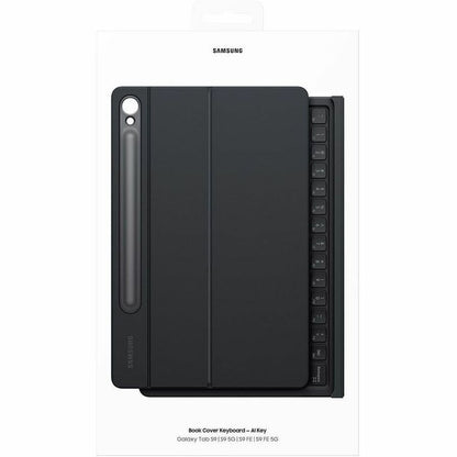 Alternate-Image8 Image for Samsung Book Cover Keyboard/Cover Case (Book Fold) Samsung Galaxy Tab S9, Galaxy Tab S9 FE Tablet - Black