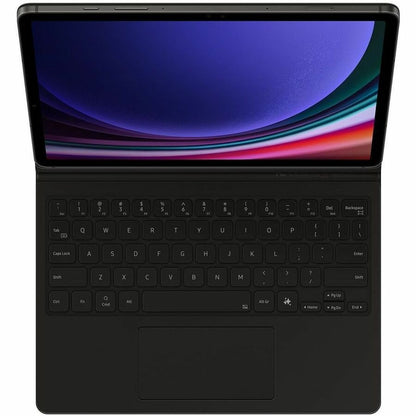 Alternate-Image7 Image for Samsung Book Cover Keyboard/Cover Case (Book Fold) Samsung Galaxy Tab S9, Galaxy Tab S9 FE Tablet - Black