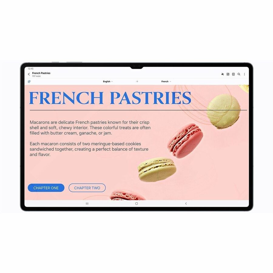 Alternate-Image10 Image for Samsung Galaxy Tab S10+ SM-X820 Tablet - 12.4" WQXGA+ - MediaTek Dimensity 9300+ (MT6989) Octa-core - 12 GB - 256 GB Storage - Android 14 - Moonstone Gray