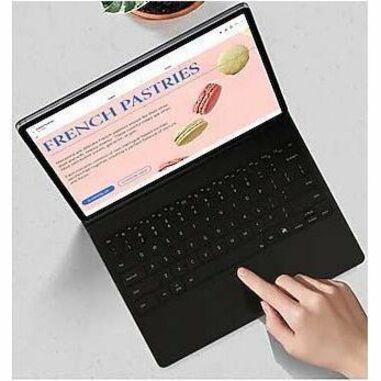 Alternate-Image9 Image for Samsung Book Cover Keyboard/Cover Case (Book Fold) Samsung Galaxy Tab S10+, Galaxy Tab S9+, Galaxy Tab S9 FE+ Tablet - Black