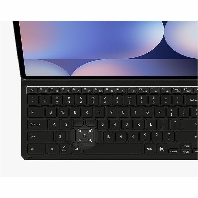 Alternate-Image8 Image for Samsung Keyboard/Cover Case (Book Fold) Samsung Galaxy Tab S10+, Galaxy Tab S9+, Galaxy Tab S9 FE+ Tablet - Black