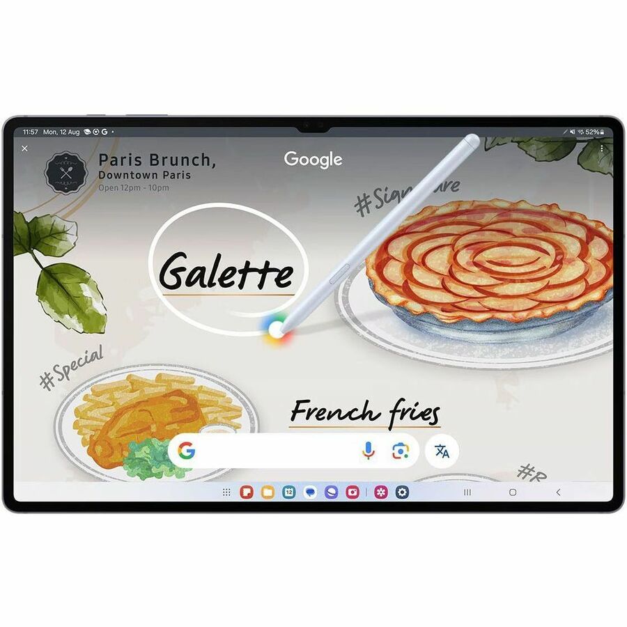 Alternate-Image2 Image for Samsung Galaxy Tab S10+ SM-X820 Tablet - 12.4" WQXGA+ - MediaTek Dimensity 9300+ (MT6989) Octa-core - 12 GB - 512 GB Storage - Android 14 - Moonstone Gray