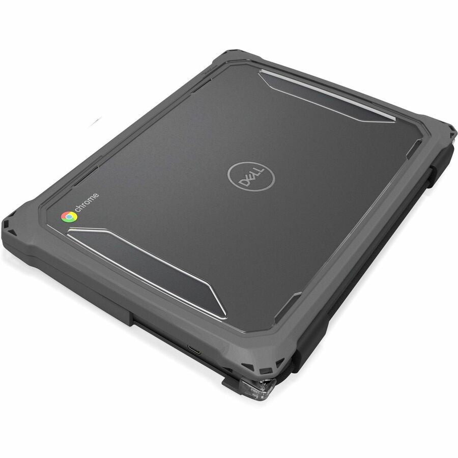 Top Image for MAXCases Extreme Shell-F3 Slide Case for Dell 3100/3110/3120 Chromebook 2:1 Convertible 11.6" (Gray)
