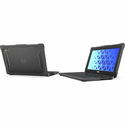 Alternate-Image3 Image for MAXCases Extreme Shell-F3 Slide Case for Dell 3100/3110/3120 Chromebook 2:1 Convertible 11.6" (Gray)