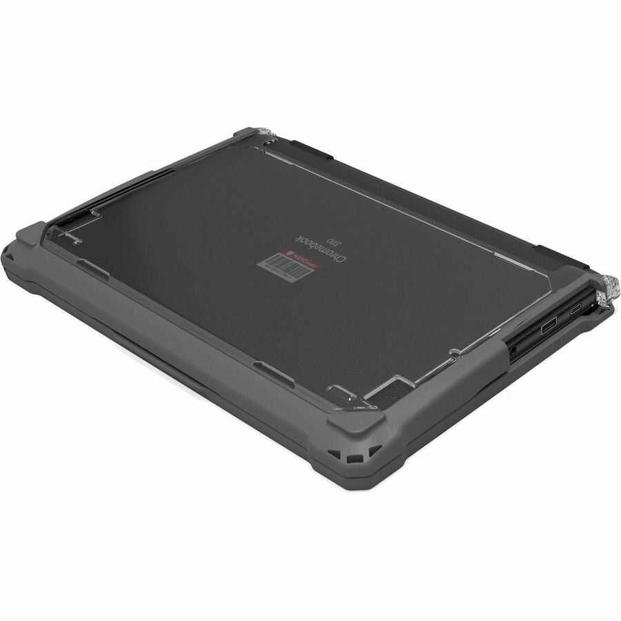 Bottom Image for MAXCases Extreme Shell-F3 Slide Case for Dell 3100/3110/3120 Chromebook 2:1 Convertible 11.6" (Gray)