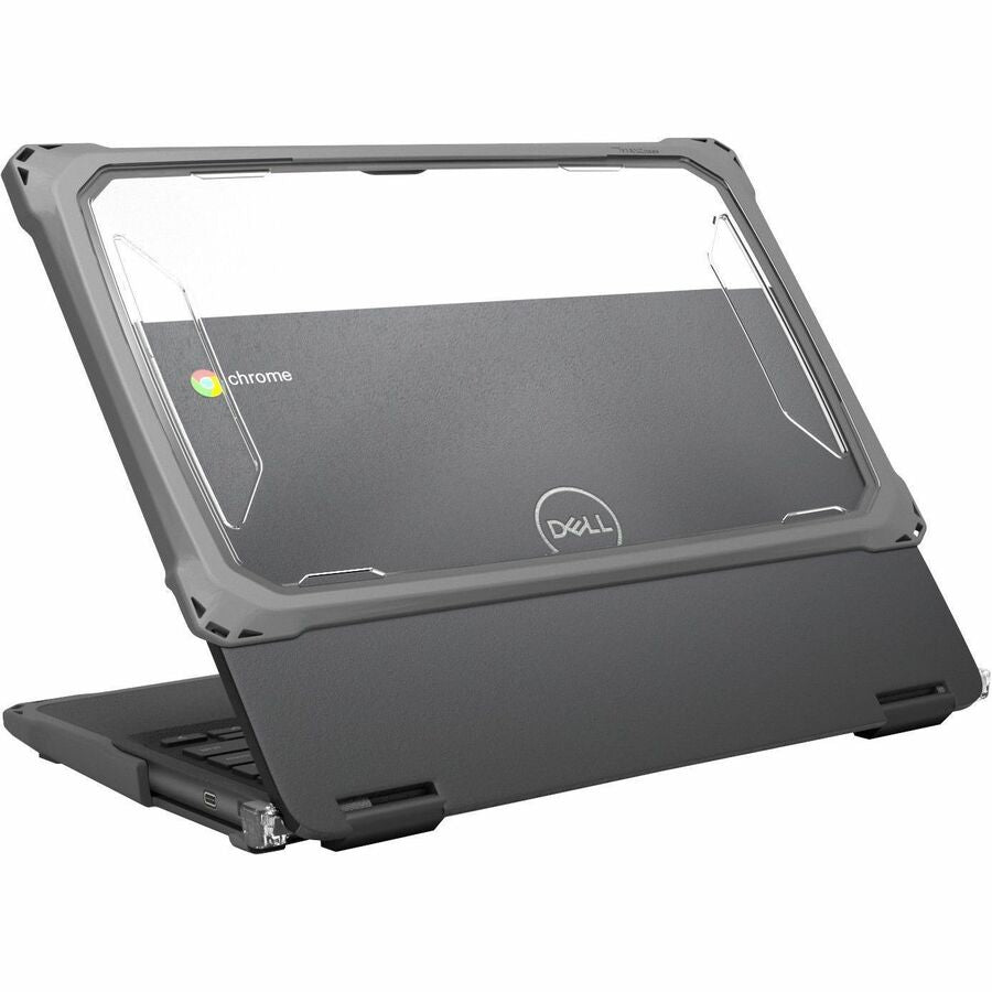 Rear Image for MAXCases Extreme Shell-F3 Slide Chromebook Case for Dell 3100/3110/3120 Chromebook Clamshell 11.6" (Gray)