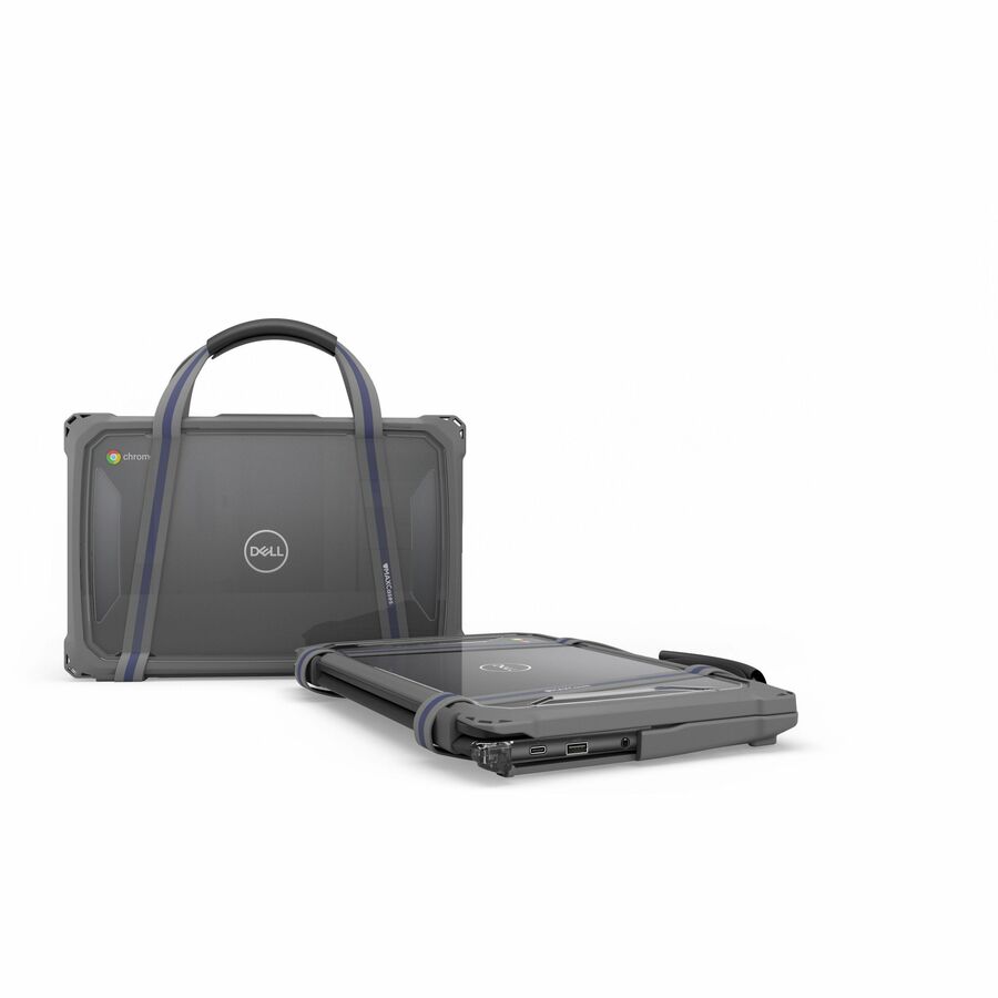 Alternate-Image8 Image for MAXCases Extreme Shell-F3 Slide Chromebook Case for Dell 3100/3110/3120 Chromebook Clamshell 11.6" (Gray)