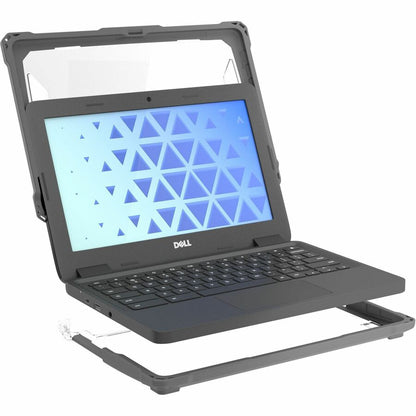 Right Image for MAXCases Extreme Shell-F3 Slide Chromebook Case for Dell 3100/3110/3120 Chromebook Clamshell 11.6" (Gray)