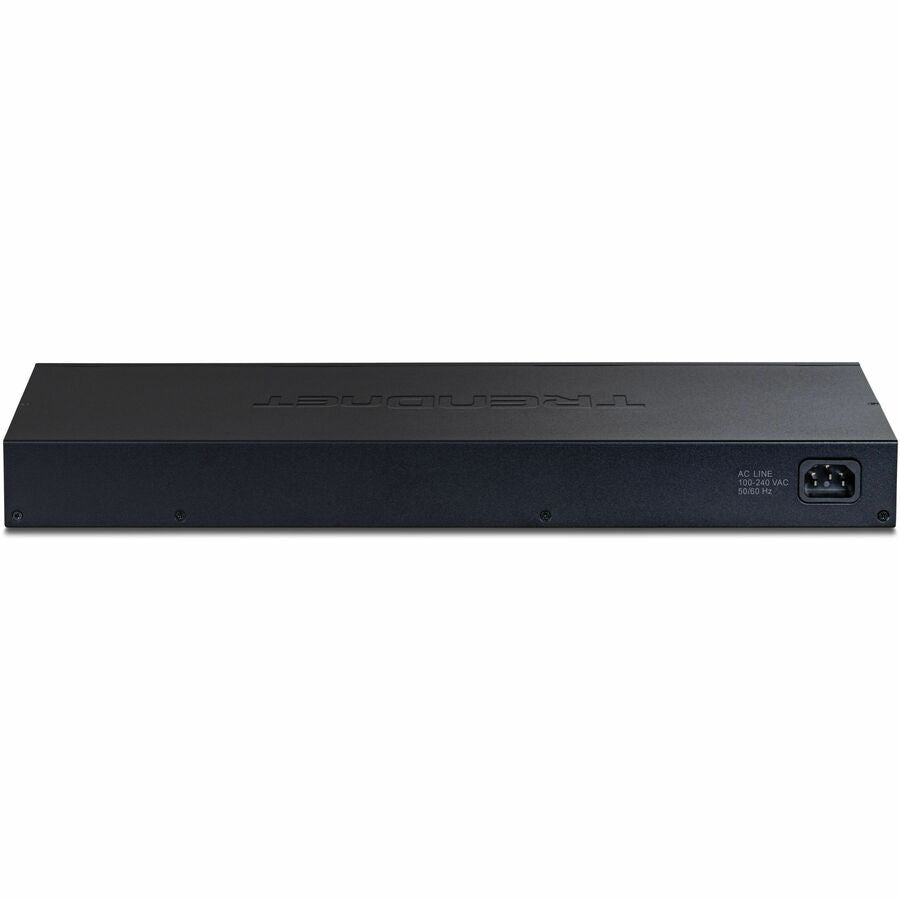 Alternate-Image3 Image for TRENDnet 28-Port Multi-Gig Switch, TEG-S50284, 24 2.5Gb RJ45 Ports, 4 x 10G SFP+ Ports, NDAA TAA Compliant, Lifetime Protection, 200Gbps Switch Capacity, Rack Mount Ready, Black