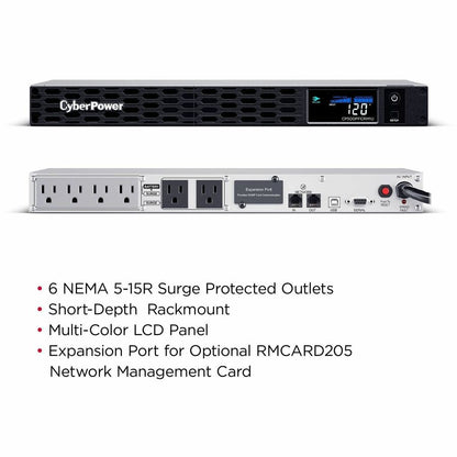 Alternate-Image3 Image for CyberPower CP500PFCRM1U PFC Sinewave UPS Systems