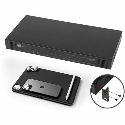 Alternate-Image8 Image for SIIG 16-Port Industrial USB-C PD Charging Station - 1000W - up to 10 USB-C 100W - up to 16 USB-C 60W
