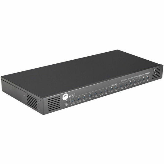 Main Image for SIIG 16-Port Industrial USB-C PD Charging Station - 1000W - up to 10 USB-C 100W - up to 16 USB-C 60W