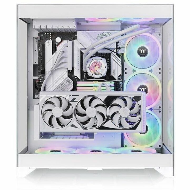 Alternate-Image2 Image for Thermaltake CTE E550 TG Snow Mid Tower Chassis