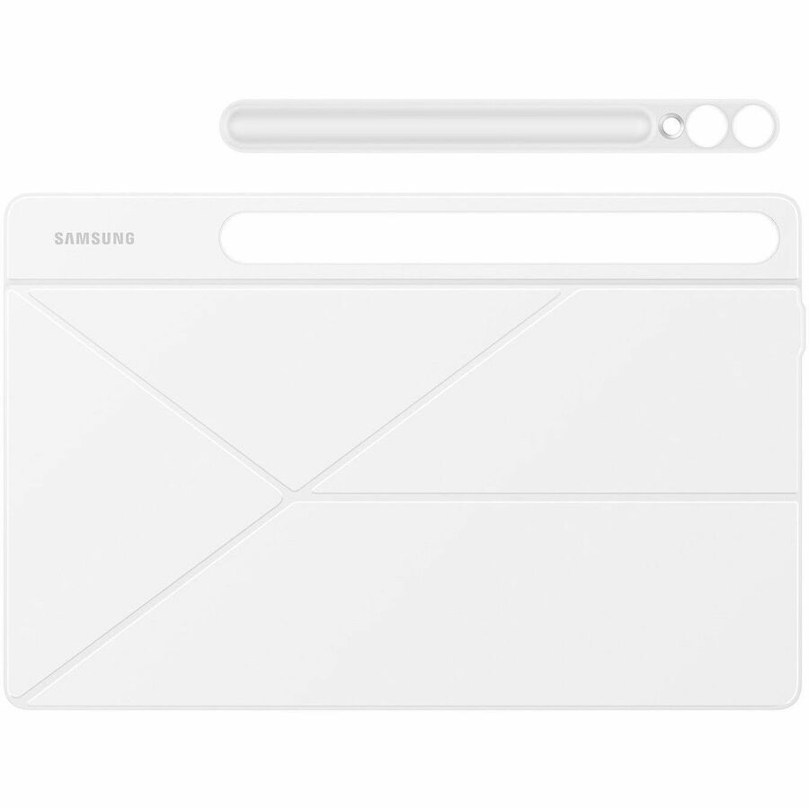 Alternate-Image2 Image for Samsung Carrying Case (Book Fold) Samsung Galaxy Tab S10+, Galaxy Tab S9+, Galaxy Tab S9 FE+ Tablet - White