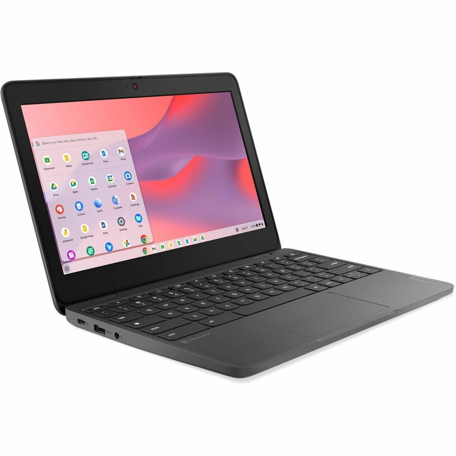 Alternate-Image6 Image for Lenovo 100e Chromebook Gen 4 82W0000WUS 11.6" Chromebook - 4G - HD - 60 Hz - Octa-core (ARM Cortex A76 + Cortex A55) - 4 GB - 32 GB Flash Memory - English Keyboard - Graphite Gray