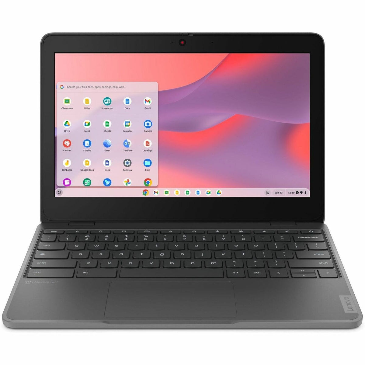Main Image for Lenovo 100e Chromebook Gen 4 82W0000WUS 11.6" Chromebook - 4G - HD - 60 Hz - Octa-core (ARM Cortex A76 + Cortex A55) - 4 GB - 32 GB Flash Memory - English Keyboard - Graphite Gray