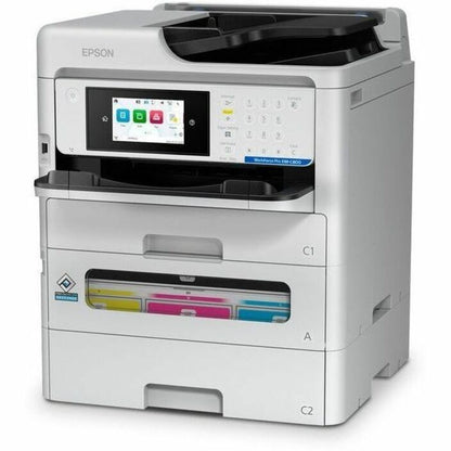 Left Image for Epson WorkForce Pro EM-C800 Wired & Wireless Inkjet Multifunction Printer - Color - Black, White