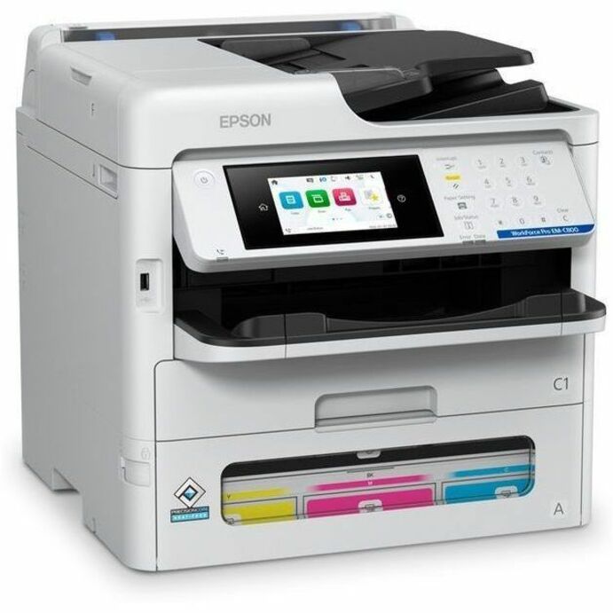 Right Image for Epson WorkForce Pro EM-C800 Wired & Wireless Inkjet Multifunction Printer - Color - Black, White