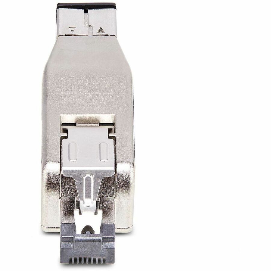 Alternate-Image2 Image for StarTech.com Gigabit Fiber to RJ45 Ethernet Media Converter Dongle, PoE Powered, SMF/MMF, Single/Multimode Optical Fiber, TAA