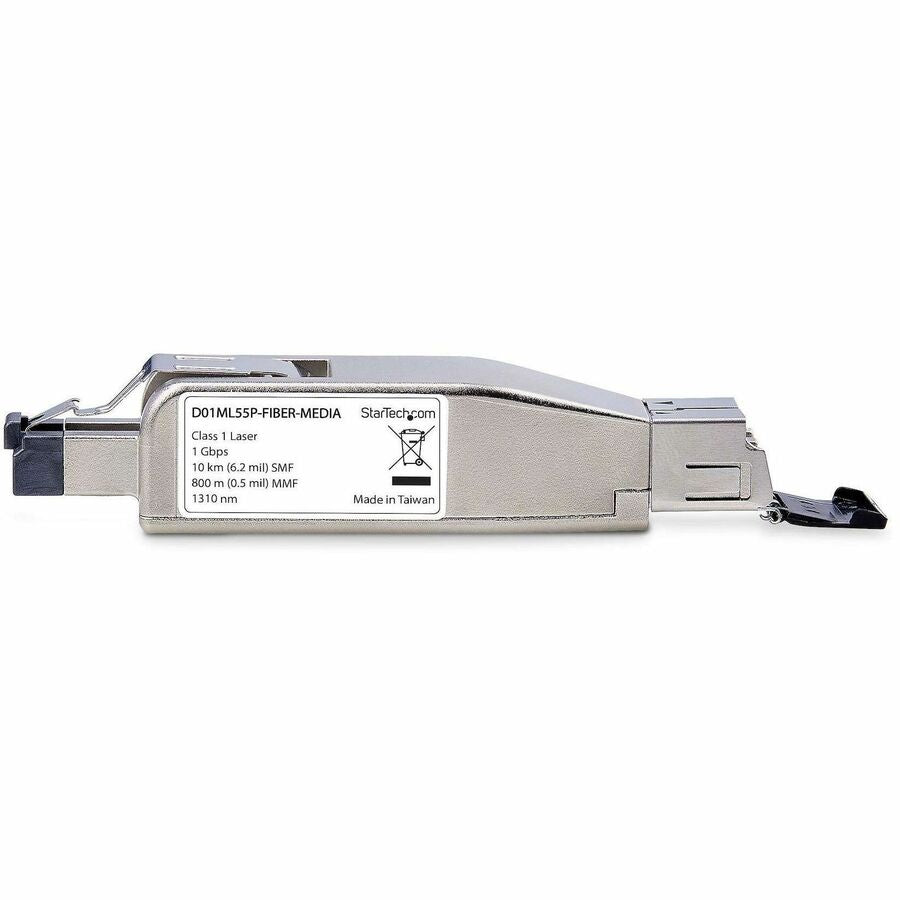 Alternate-Image5 Image for StarTech.com Gigabit Fiber to RJ45 Ethernet Media Converter Dongle, PoE Powered, SMF/MMF, Single/Multimode Optical Fiber, TAA
