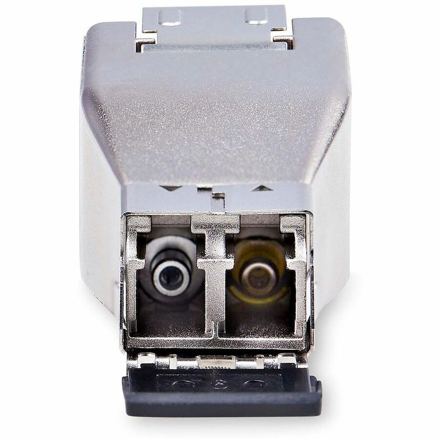 Alternate-Image4 Image for StarTech.com Gigabit Fiber to RJ45 Ethernet Media Converter Dongle, PoE Powered, SMF/MMF, Single/Multimode Optical Fiber, TAA
