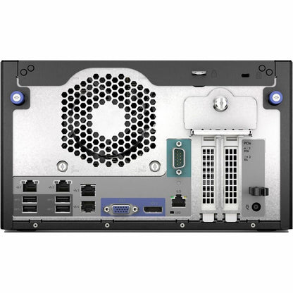 Rear Image for HPE SMART CHOICE ProLiant MicroServer Gen11 Ultra Micro Tower Server - 1 x Intel Xeon E-2434 3.4 GHz - 32 GB RAM - 4 TB HDD - Serial ATA/600 Controller