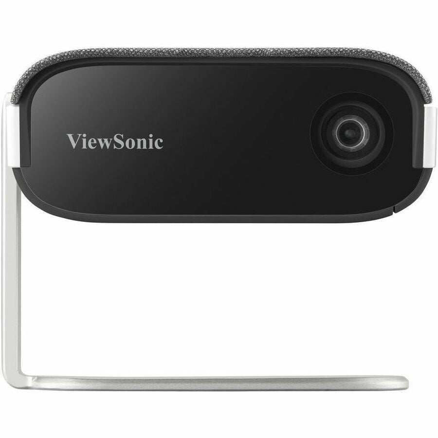 Front Image for ViewSonic M1X Portable LED Projector with Smart Stand, Harman Kardon Speakers, Built-In Battery, H/V Keystone, 4 Corner Adjustment, Bluetooth, Wi-Fi, USB-C, Powered USB A