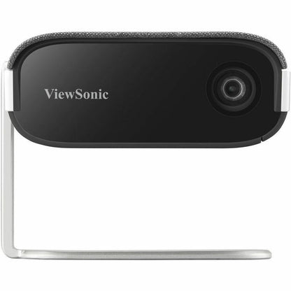 Front Image for ViewSonic M1X Portable LED Projector with Smart Stand, Harman Kardon Speakers, Built-In Battery, H/V Keystone, 4 Corner Adjustment, Bluetooth, Wi-Fi, USB-C, Powered USB A