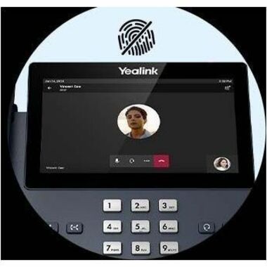 Alternate-Image4 Image for Yealink IP Phone - Corded - Bluetooth, Wi-Fi - Wall Mountable, Desktop - Classic Gray