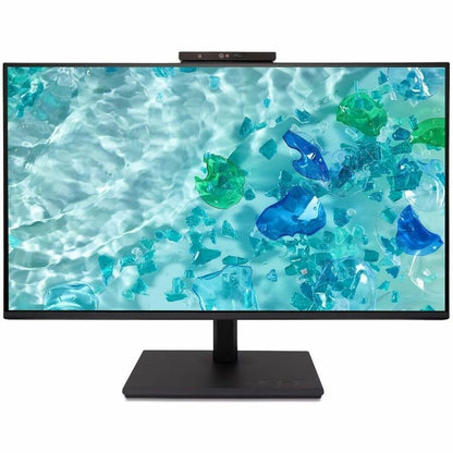 Front Image for Acer Vero B277 D6 27" Class Webcam LCD Monitor - 16:9 - Black