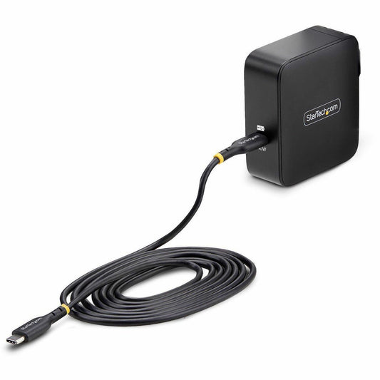 Main Image for StarTech.com 140W USB-C Wall Charger, USB-IF Certified, PD 3.1 Portable GaN Charging Power Adapter, 6ft/1.8m USB-C to USB-C Cable