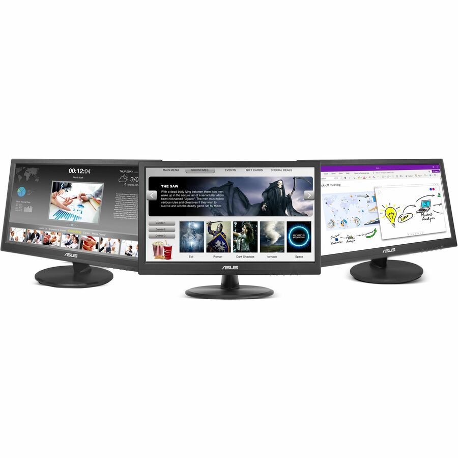 Alternate-Image3 Image for Asus VT169HE 16" Class LED Touchscreen Monitor - 16:9 - 5 ms