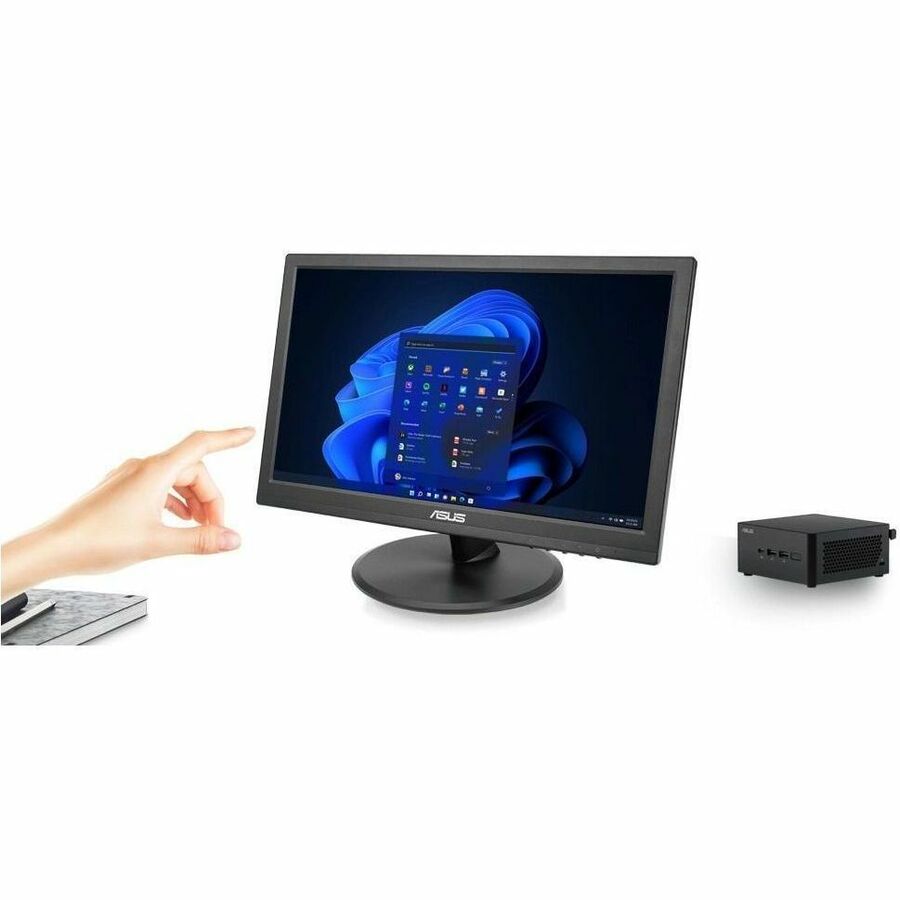 Alternate-Image4 Image for Asus VT169HE 16" Class LED Touchscreen Monitor - 16:9 - 5 ms