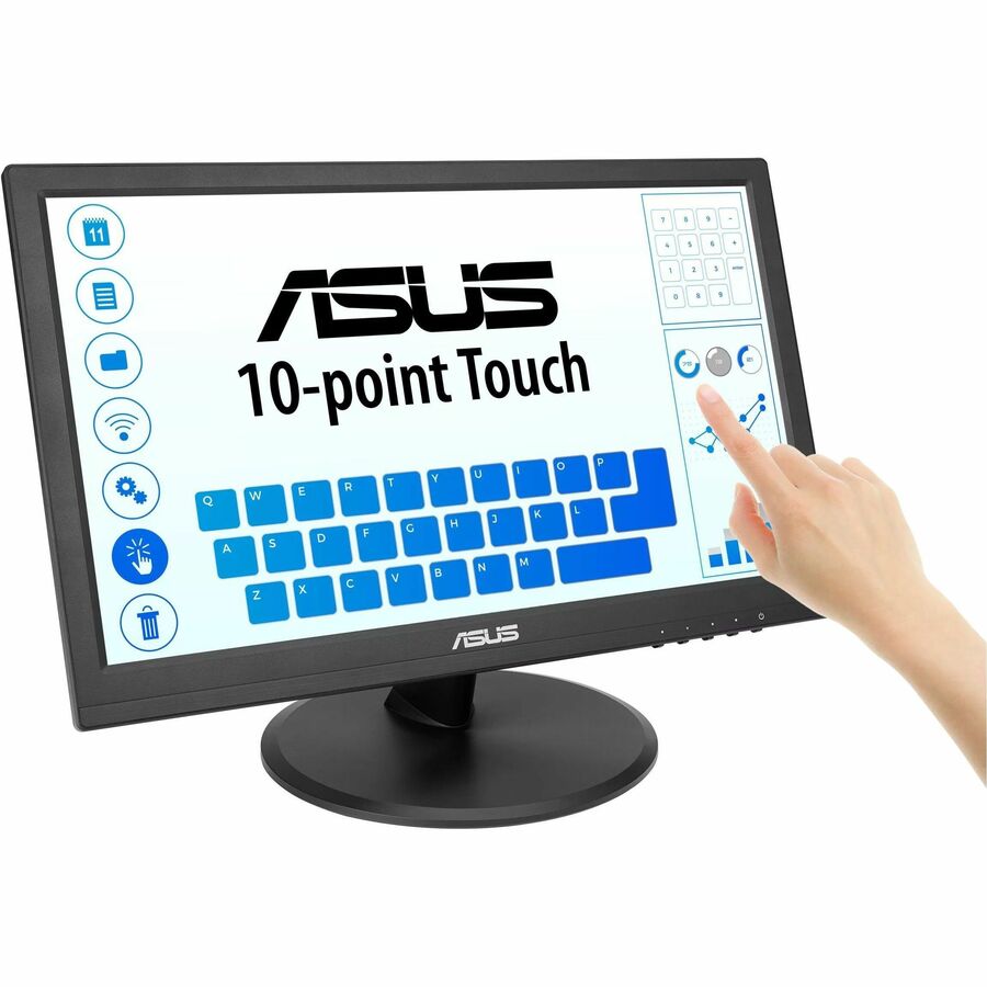 Alternate-Image1 Image for Asus VT169HE 16" Class LED Touchscreen Monitor - 16:9 - 5 ms